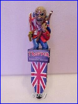 Scarce Limited Iron Maiden Trooper Robinsons Brewery 12.5 Draft Beer Tap Handle