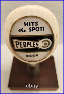 Scarce Peoples Beer Tap Knob-Handle Oshkosh