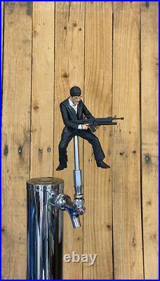 Scarface Beer Tap Handle Tony Montana 80's Movie Miami Al Pacino