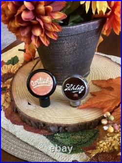 Schlitz & Ortliebs Beer Ball Tap Handles