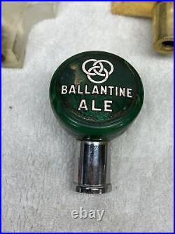 Seven Vintage Ballantine Beer Ale Tap Knobs Handles