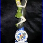 Sexy Pin Up Bomber Girl Blonde Figural Craft Beer Tap Handle Lady Keg Brewery