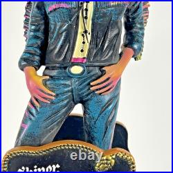 Shiner Texhex IPA Bruja's Brew Witch Figural cow girl LED eyes beer tap handle