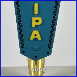 Shiner Texhex IPA Bruja's Brew Witch Figural cow girl LED eyes beer tap handle