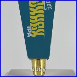 Shiner Texhex IPA Bruja's Brew Witch Figural cow girl LED eyes beer tap handle