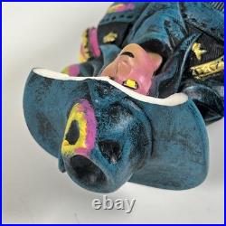 Shiner Texhex IPA Bruja's Brew Witch Figural cow girl LED eyes beer tap handle