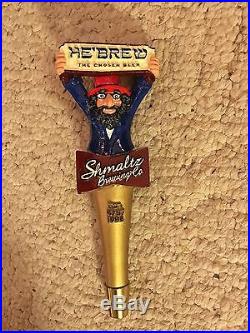 Shmaltz Brewing beer tap handle He'Brew Rabbi
