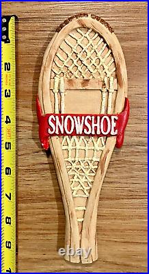 Snowshoe Beer Tap Handle Knob Top Draft Kegerator Bar Topper Ale IPA Brewing