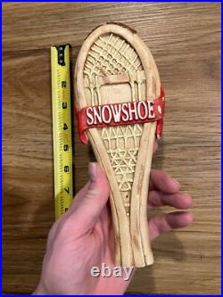 Snowshoe Beer Tap Handle Knob Top Draft Kegerator Bar Topper Ale IPA Brewing