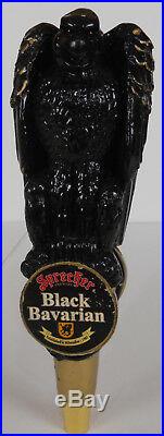Sprecher Black Bavarian Beer Tap Handle Keg RARE Knob Marker