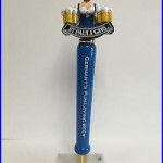 St. Pauli Girl Germanys Fun Loving Beer Tap Handle 13 Tall VGC (mint) & F/S