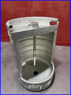 Stainless Steel Beer Keg Urinal Manual Flush, Branded Tap Handle