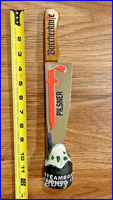 Steamboat Springs Beer Tap Handle Knob Bar Top Keg Brewery Butcherknife Pilsner