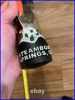 Steamboat Springs Beer Tap Handle Knob Bar Top Keg Brewery Butcherknife Pilsner