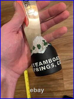 Steamboat Springs Beer Tap Handle Knob Bar Top Keg Brewery Butcherknife Pilsner