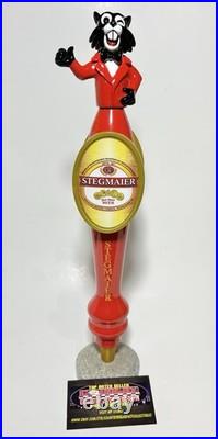 Stegmaier Gold Medal Beer Wilkes Barre, PA Cat Beer Tap Handle 14 Tall New