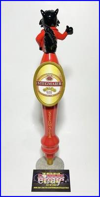 Stegmaier Gold Medal Beer Wilkes Barre, PA Cat Beer Tap Handle 14 Tall New