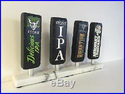 Stone Brewing IPA Beer Tap Handle Set Of Four (4) Handles NEW In Box & F/S 8
