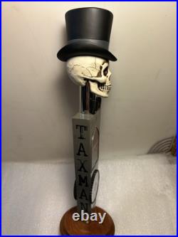 TAXMAN BREWING UNCLE SAMS GHOST DEDUCTION Draft beer tap handle. INDIANA