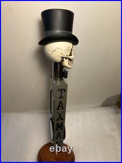 TAXMAN BREWING UNCLE SAMS GHOST DEDUCTION Draft beer tap handle. INDIANA