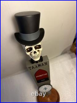 TAXMAN BREWING UNCLE SAMS GHOST DEDUCTION Draft beer tap handle. INDIANA