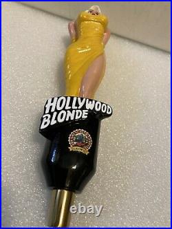TGBC. HOLLYWOOD BLONDE BOMBSHELL draft beer tap handle. CALIFORNIA