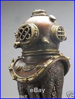 THE DEEP(OCTOPUS WITH DIVERS HELMET) BAR BEER TAP HANDLE DIRECT FROM RON LEE