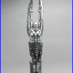 THE PROTECTOR ART DECO BAR BEER TAP HANDLE DIRECT FROM RON LEE