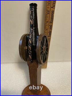 TIN CANNON BREWING Draft beer tap handle. VIRGINIA