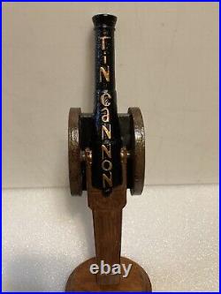 TIN CANNON BREWING Draft beer tap handle. VIRGINIA