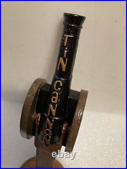 TIN CANNON BREWING Draft beer tap handle. VIRGINIA