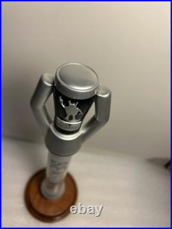 TIN WHISKERS SEASONAL TIN WHISKERS ROBOT draft beer tap handle. MINNESOTA