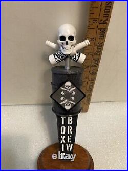 TOXIC BREW COMPANY TOXIC RADIOACTIVE WASTE Draft beer tap handle. OHIO