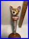 TRIPPING ANIMALS NO MAMES LAGER TRIPPING CHIHUAHUA beer tap handle. VIRGINIA