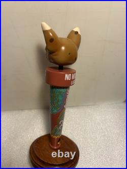TRIPPING ANIMALS NO MAMES LAGER TRIPPING CHIHUAHUA beer tap handle. VIRGINIA