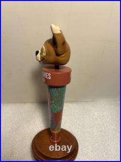TRIPPING ANIMALS NO MAMES LAGER TRIPPING CHIHUAHUA beer tap handle. VIRGINIA