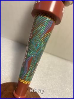 TRIPPING ANIMALS NO MAMES LAGER TRIPPING CHIHUAHUA beer tap handle. VIRGINIA