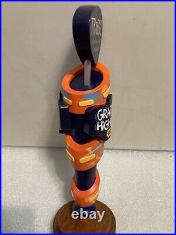 TROEGS BREWING GRAFFITI HIGHWAY IPA draft beer tap handle. HERSHEY, PENNSYLVANIA