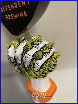 TROEGS BREWING NUGGET NECTAR IPA draft beer tap handle. HERSHEY, PENNSYLVANIA