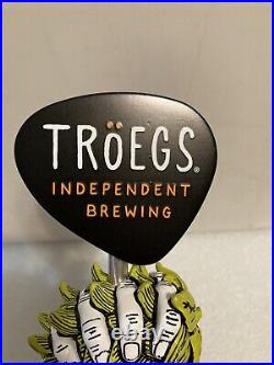 TROEGS BREWING NUGGET NECTAR IPA draft beer tap handle. HERSHEY, PENNSYLVANIA