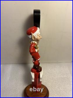TROEGS BREWING THE MAD ELF HOLIDAY BREW draft beer tap handle. PENNSYLVANIA