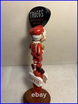 TROEGS BREWING THE MAD ELF HOLIDAY BREW draft beer tap handle. PENNSYLVANIA