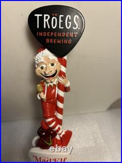 TROEGS BREWING THE MAD ELF HOLIDAY BREW draft beer tap handle. PENNSYLVANIA