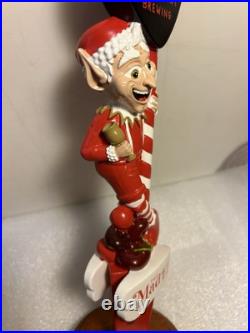 TROEGS BREWING THE MAD ELF HOLIDAY BREW draft beer tap handle. PENNSYLVANIA