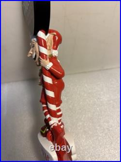TROEGS BREWING THE MAD ELF HOLIDAY BREW draft beer tap handle. PENNSYLVANIA