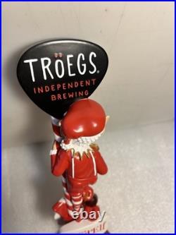 TROEGS BREWING THE MAD ELF HOLIDAY BREW draft beer tap handle. PENNSYLVANIA