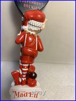 TROEGS BREWING THE MAD ELF HOLIDAY BREW draft beer tap handle. PENNSYLVANIA