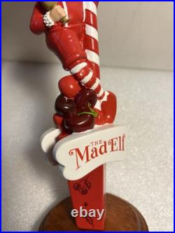 TROEGS BREWING THE MAD ELF HOLIDAY BREW draft beer tap handle. PENNSYLVANIA