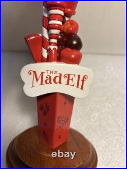 TROEGS BREWING THE MAD ELF HOLIDAY BREW draft beer tap handle. PENNSYLVANIA