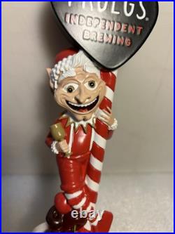 TROEGS BREWING THE MAD ELF HOLIDAY BREW draft beer tap handle. PENNSYLVANIA
